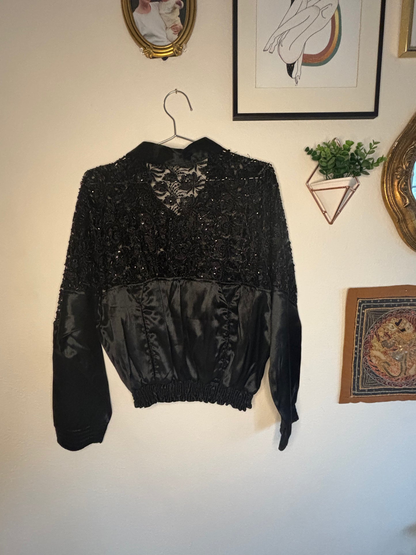 Black Sequin Jacket