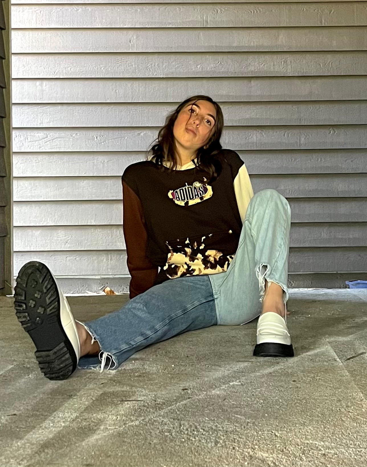 Adidas Patchwork Hoodie