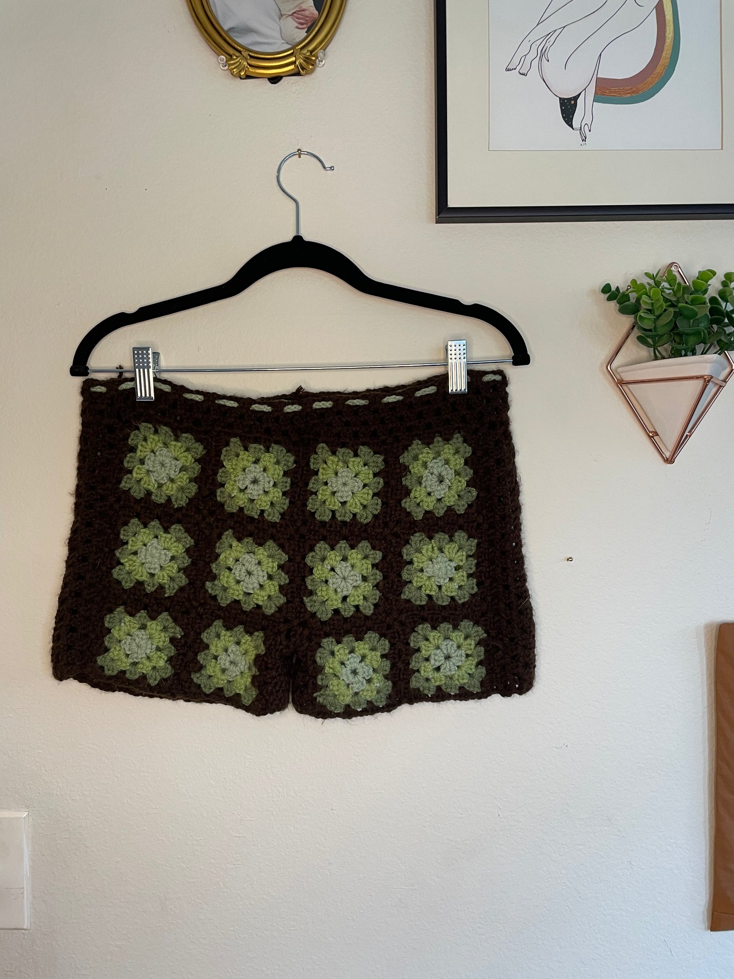 Crochet Granny Shorts