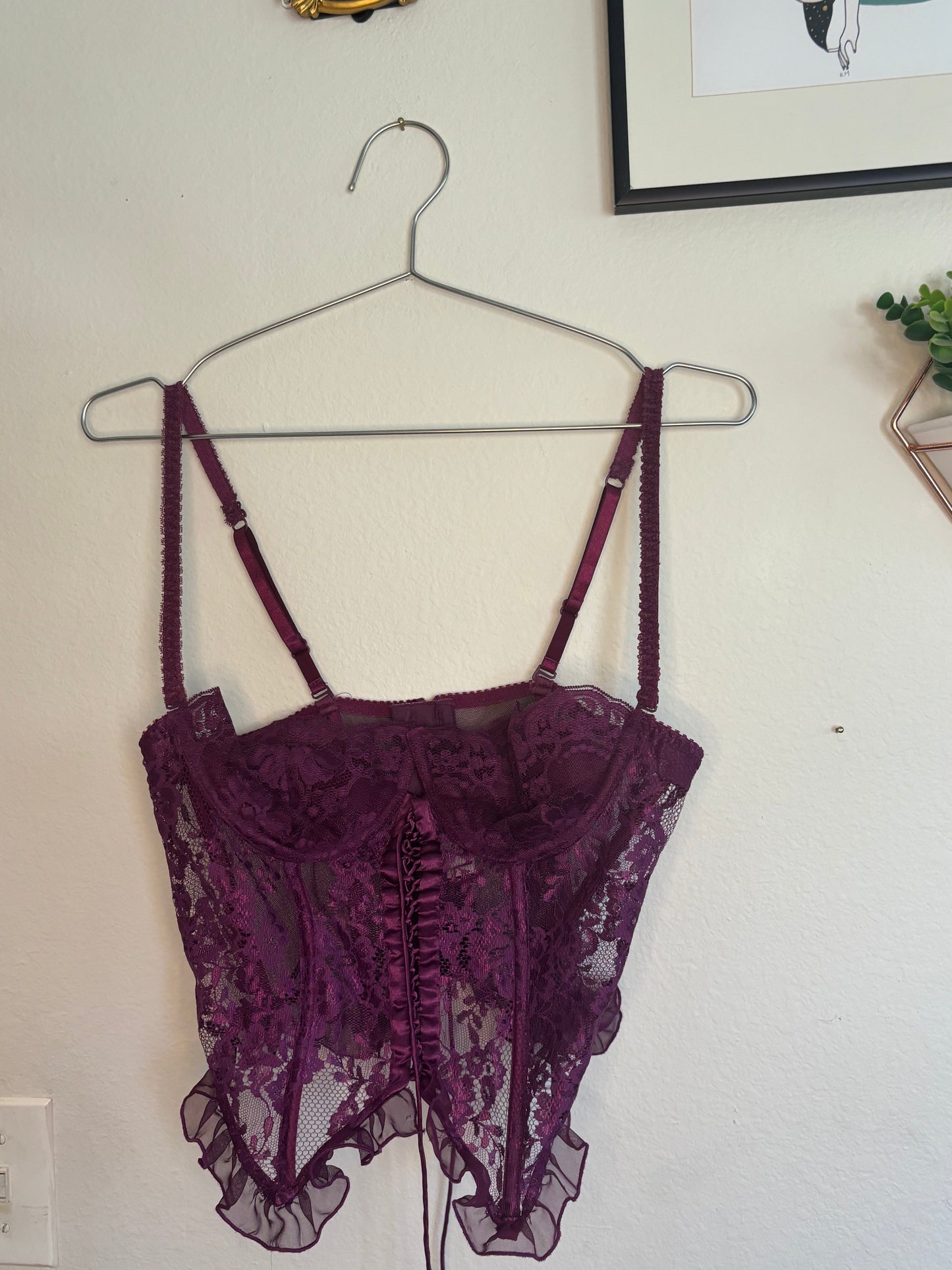 Purple Corset Top