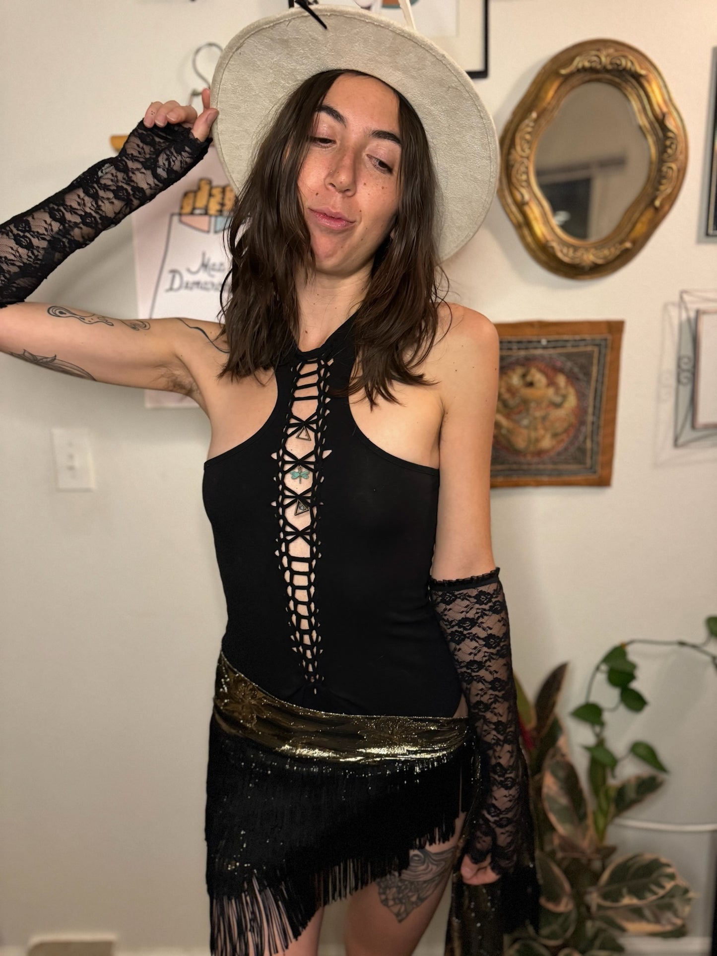 Cosmic Dragonfly Bodysuit