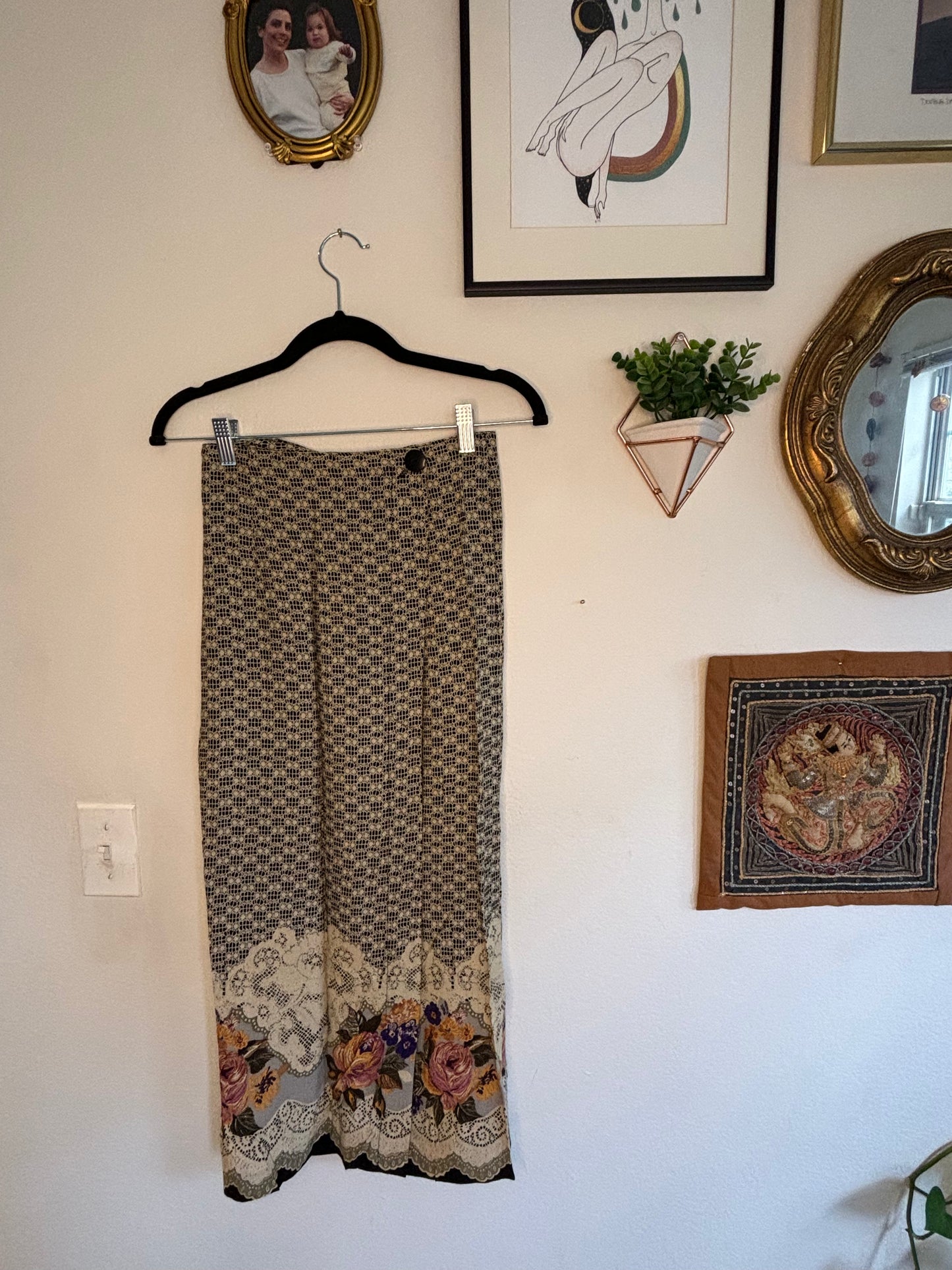 Floral Maxi Skirt