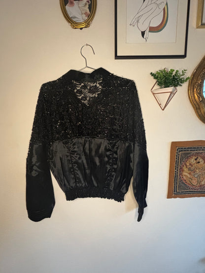 Black Sequin Jacket