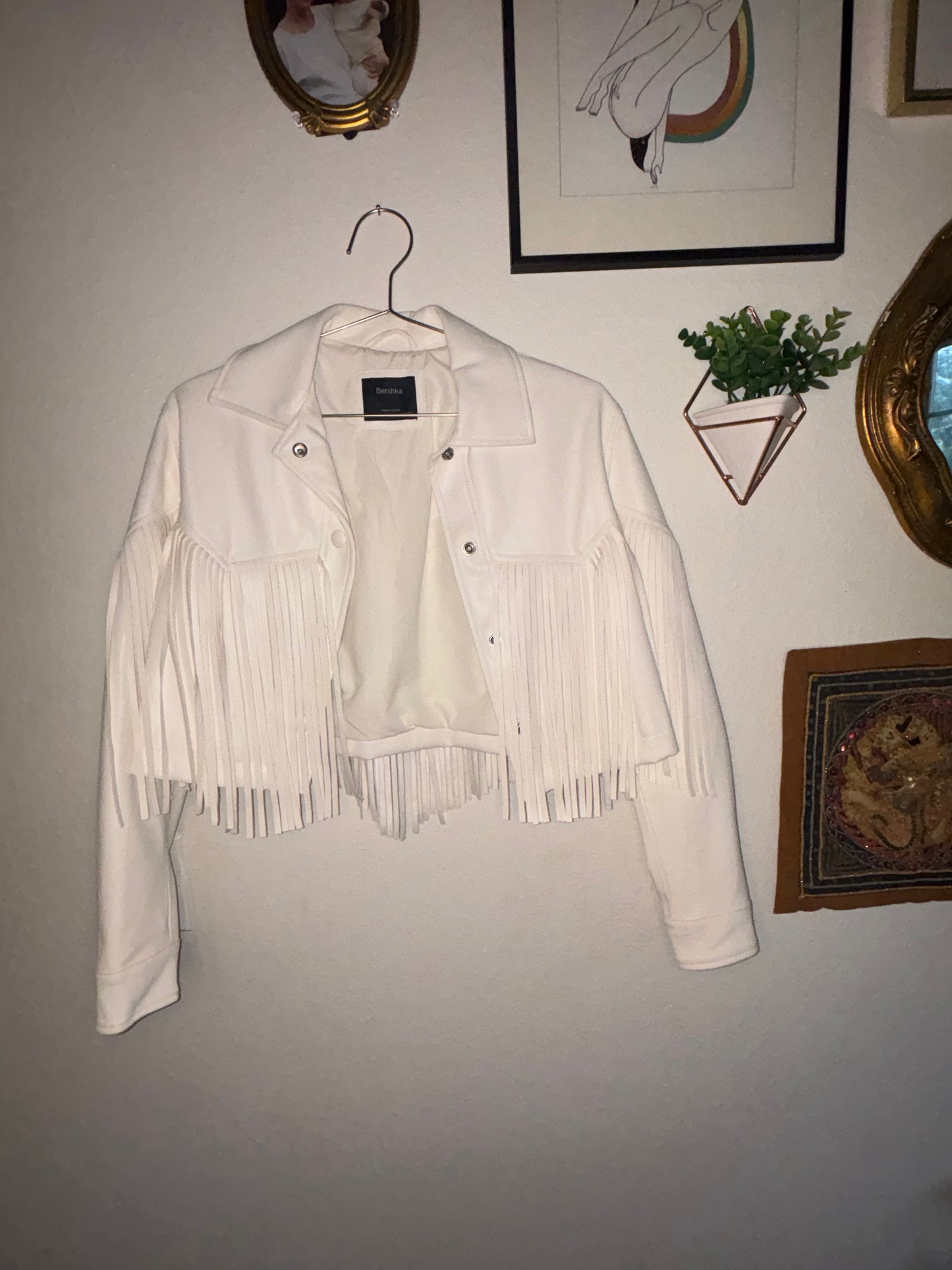 Cowboy Fringe Cropped Jacket