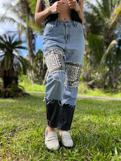 Reworked Placemat Pants