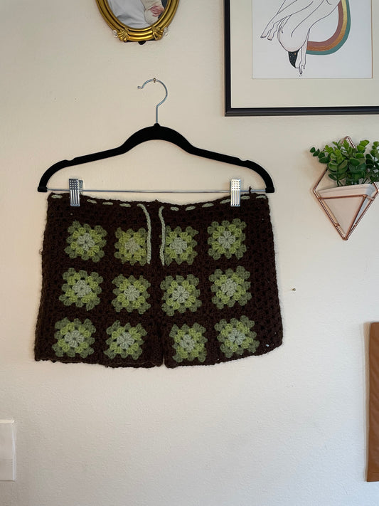 Crochet Granny Shorts