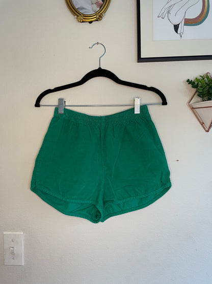 Green Courdy Shorties
