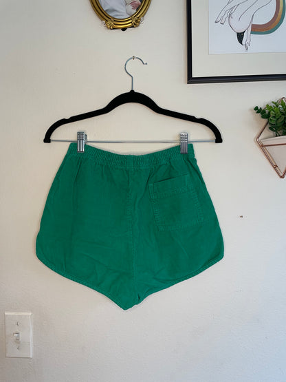 Green Courdy Shorties