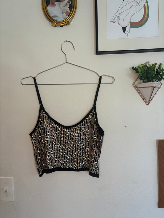 Sequin Tank Top